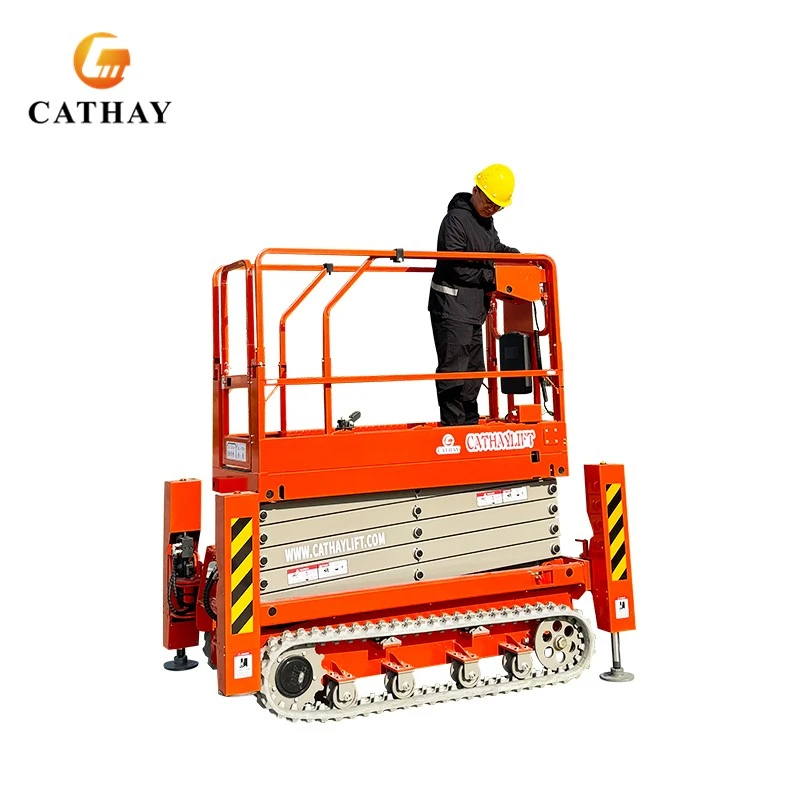 Upgraded Scissor Type Hydraulic Electric Lift